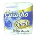 PAPEL HIG. CARINHO GOLD FOLHA DUPLA C/4
